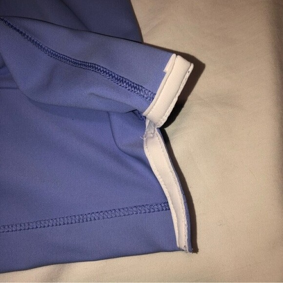 Peter Millar UPF 50 Sun Protection Womens Carolinas Golf Shirt Size Medium Blue - Picture 8 of 8